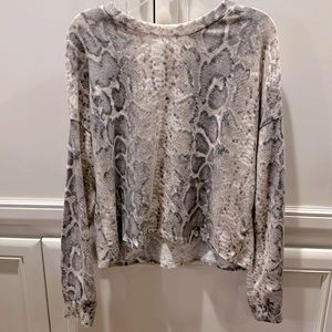 Super soft animal print top